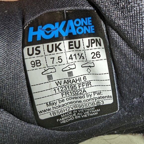 Hoka One One Arahi 6 Festival Fuchsia Ibis Rose Pink Running Shoes Sneakers 9B - Picture 8 of 8